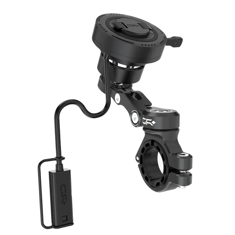 GRxplore - MW65 Wireless Charging Motorcycle Handlebar Mount