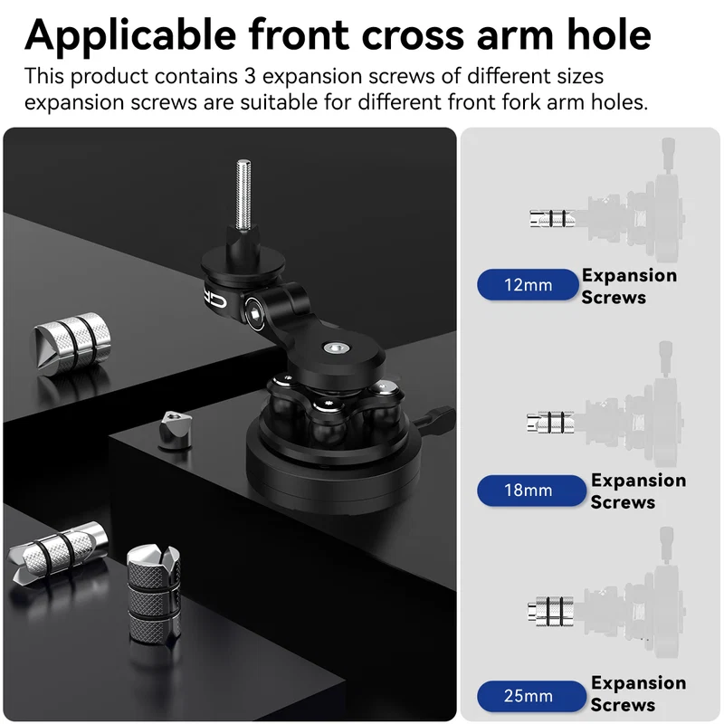GRxplore - MT7 Motorcycle Fork Stem Mount