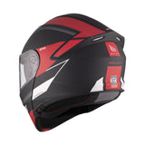 MT Genesis SV CAVE A5 Matt Helmet - Black Red