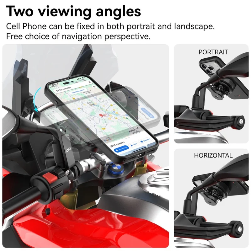 GRxplore - MT16 Motorcycle Mirror Base Mount