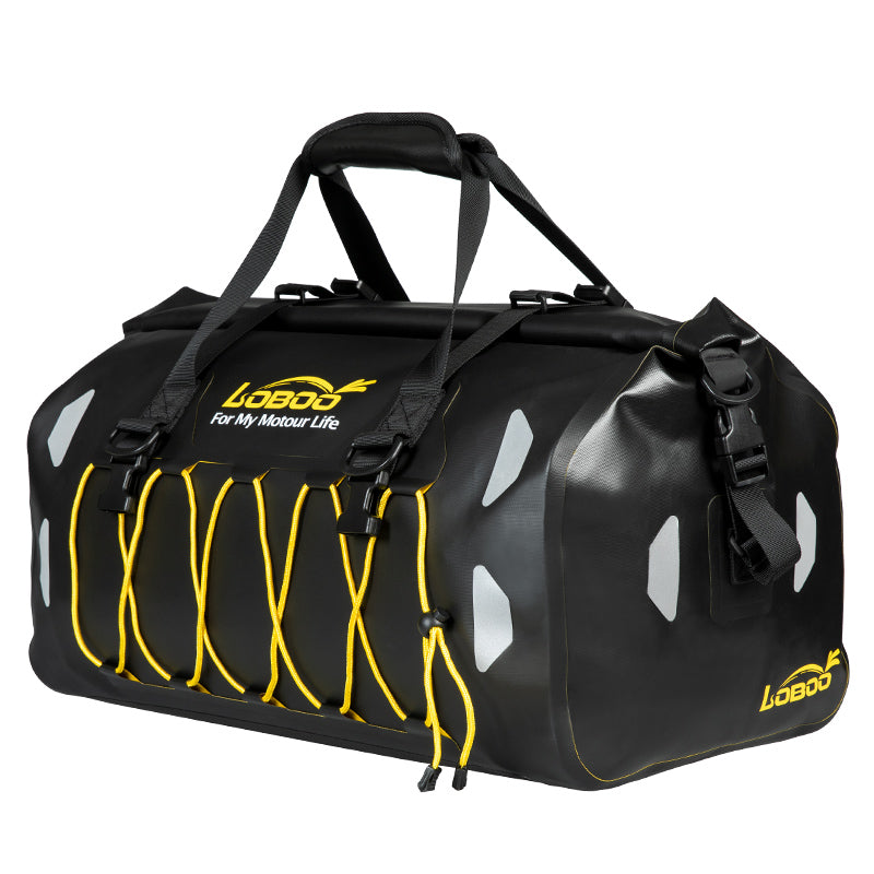 Loboo Waterproof TPU Tail Bag 80L - Black