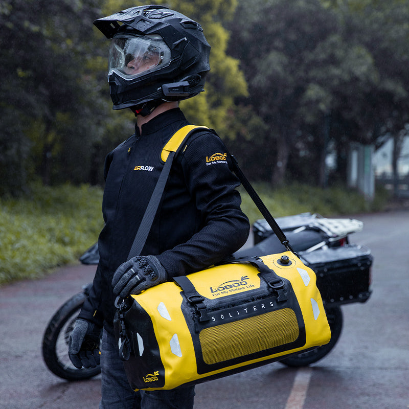 Loboo Waterproof TPU Tail Bag 80L - Black