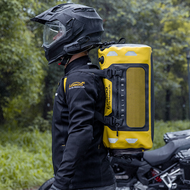 Loboo Waterproof TPU Tail Bag 80L - Black
