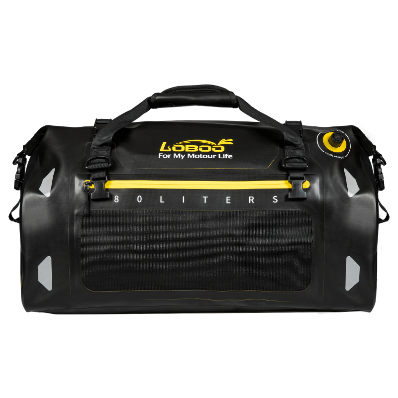 Loboo Waterproof TPU Tail Bag 80L - Black