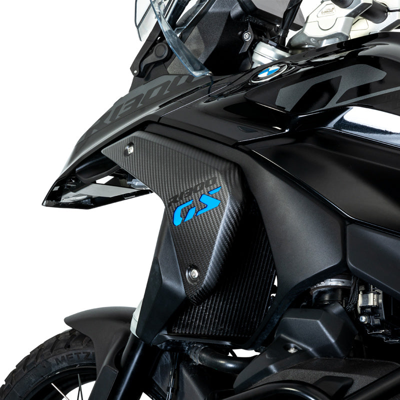 Loboo BMW R1300 GS Matte Carbon Fiber Radiator Side Panels (CSB131-AMatte Black) - Motofever