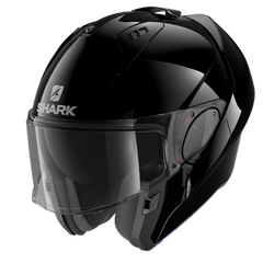 Shark Evo ES Blank Modular Gloss Helmet - Black