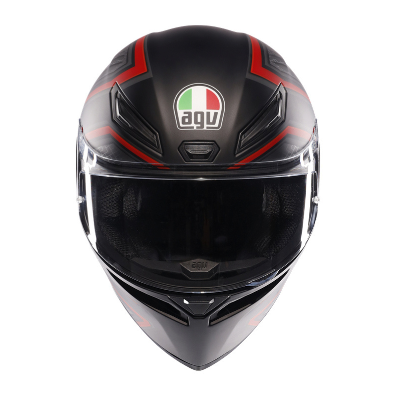 AGV K1-S Sling Matt Helmet - Black Red