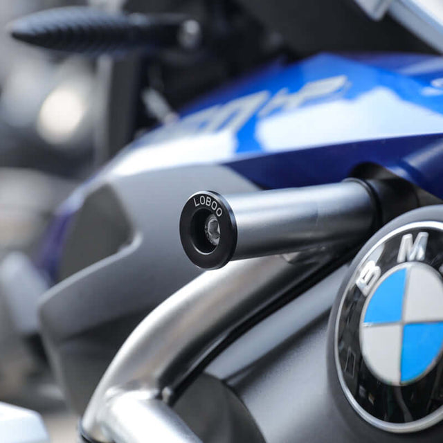 Loboo Auxiliary Lamp Mount - BMW 1250GSA - Original Crash Bars