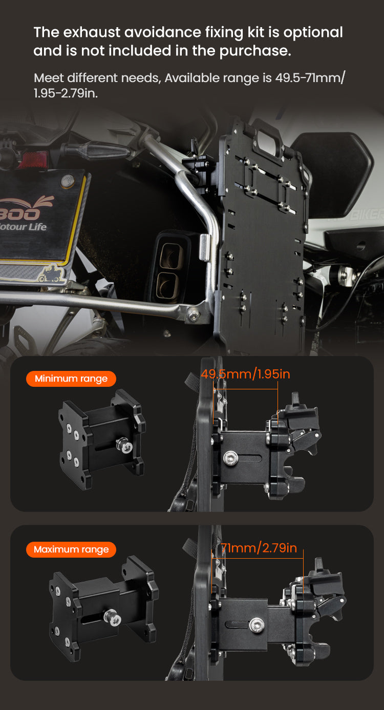 Loboo Exhaust Avoidance Bracket