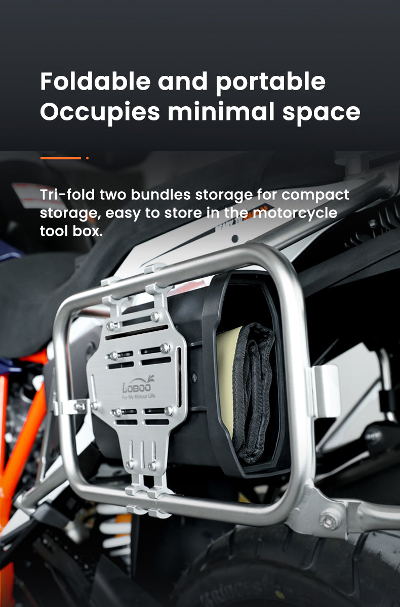 Loboo Motorcycle TPU Waterproof Tool Bag - Desert Yellow (BGJB03)