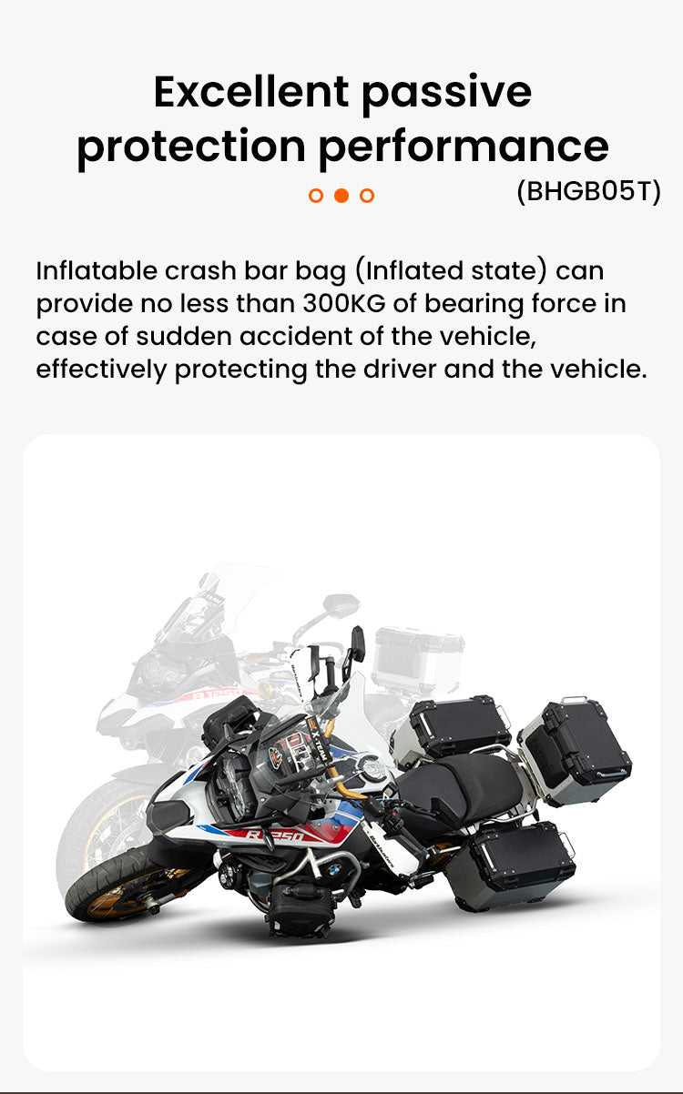 Loboo Wanderer Inflatable Crash Bar Bags - 6L