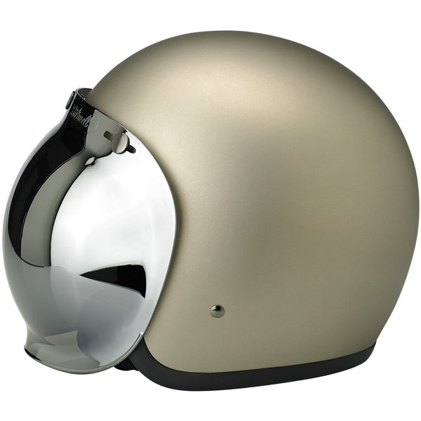 Biltwell Visor Bubble Shield Anti-Fog - Chrome Mirror