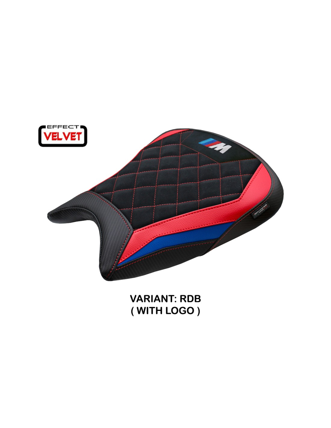 TPZ Italia - Seat Covers - BMW M1000 RR (2023-2025) - Rider - Melk Velvet