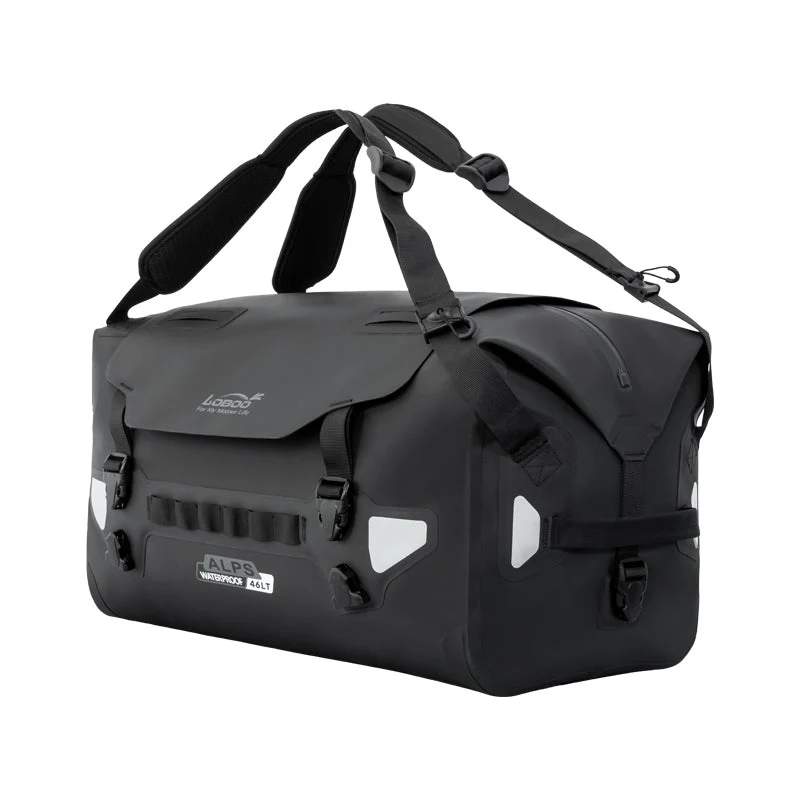 Loboo Alps Series 46L TPU Waterproof Tail Bag - Black (BWB46TBK)