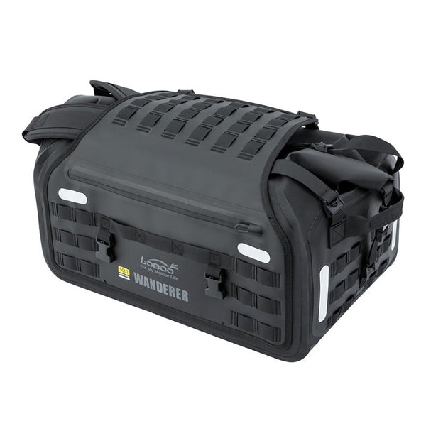 Loboo Wanderer Waterproof TPU Tail Bag- 50L - Black