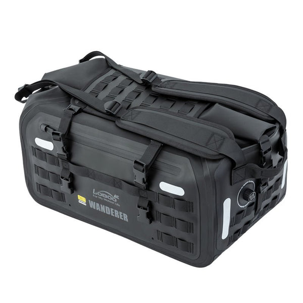 Loboo Wanderer Waterproof TPU Tail Bag- 50L - Black (BWB50T02BK)