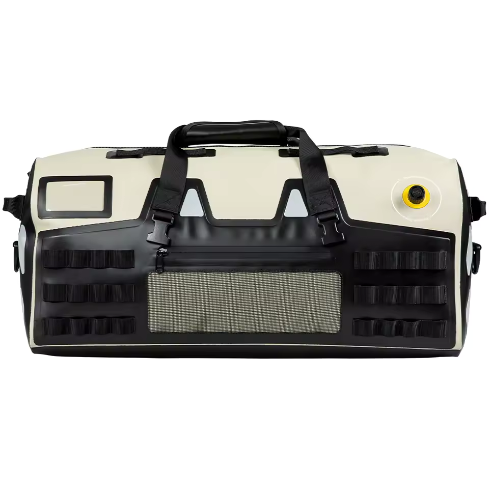 Loboo Waterproof TPU Tail Bag 56L - Desert Yellow Black (BWB56TYL)