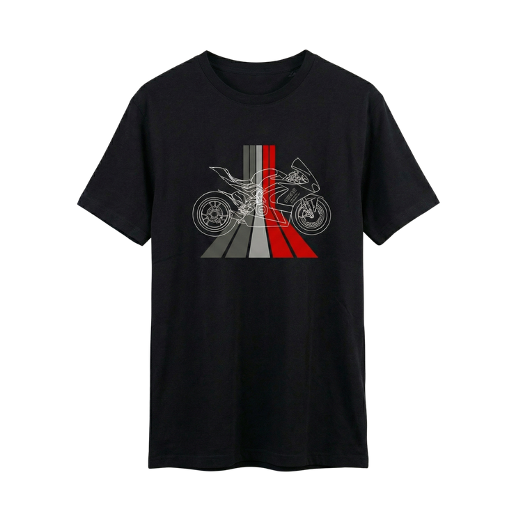 Bore & Stroke T-Shirt - Racing Lines