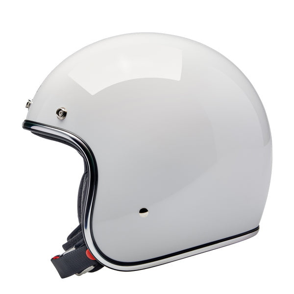 Biltwell Bonanza Helmet - Gloss White