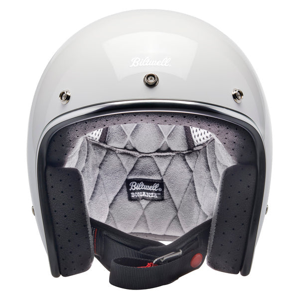 Biltwell Bonanza Helmet - Gloss White