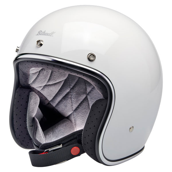 Biltwell Bonanza Helmet - Gloss White