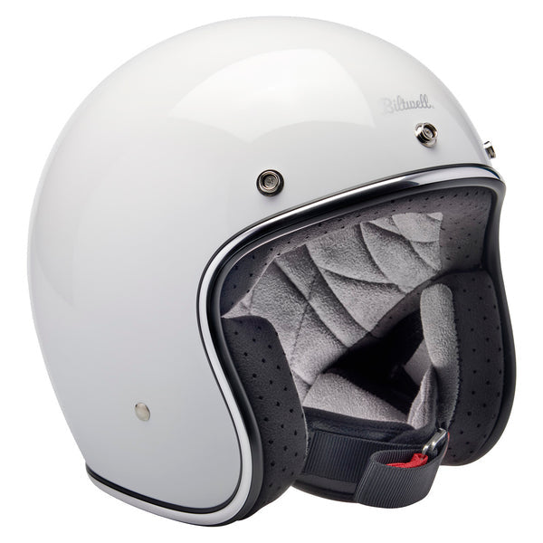 Biltwell Bonanza Helmet - Gloss White