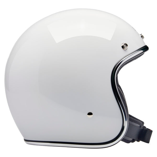 Biltwell Bonanza Helmet - Gloss White