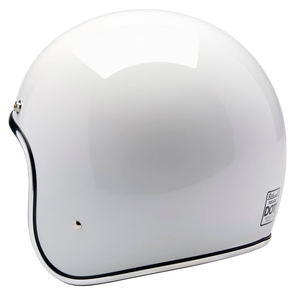 Biltwell Bonanza Helmet - Gloss White