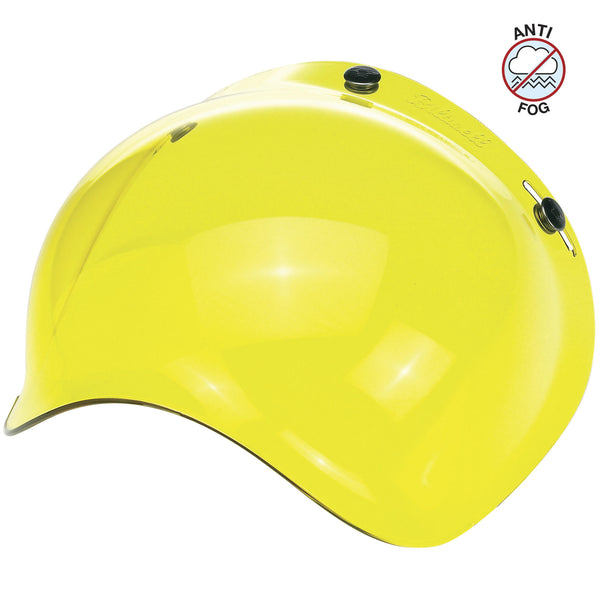 Biltwell Visor - Bubble Shield Anti-Fog - Yellow