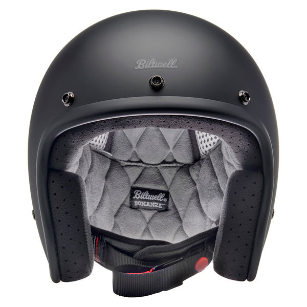 Biltwell Bonanza Helmet - Flat Black