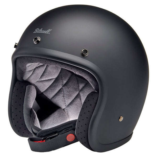 Biltwell Bonanza Helmet - Flat Black