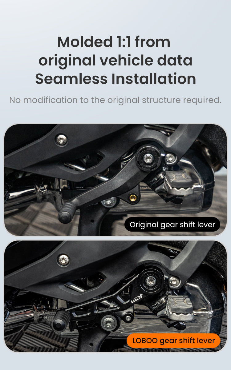 Loboo BMW R1300 GS Gear Shift Lever - Black