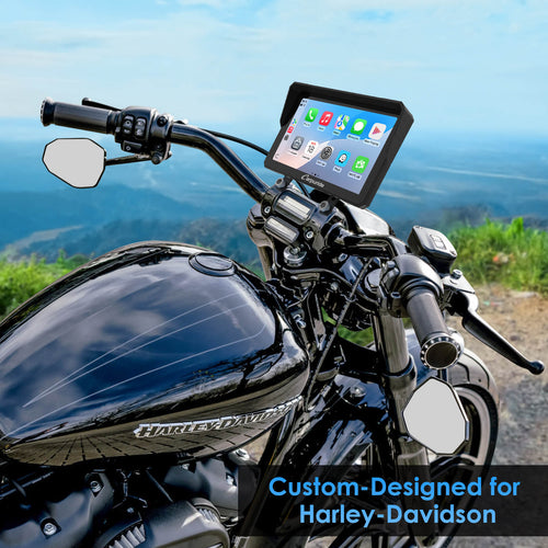 Carpuride - 7 inch Waterproof Carplay For Harley Davidson - W702H - Motofever