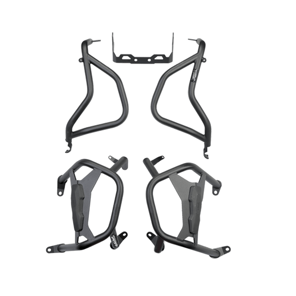 Loboo BMW R1300 GS Crash Bar - Upper & Lower - Black
