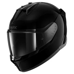 Shark D-Skwal 3 Blank Gloss Helmet - Black