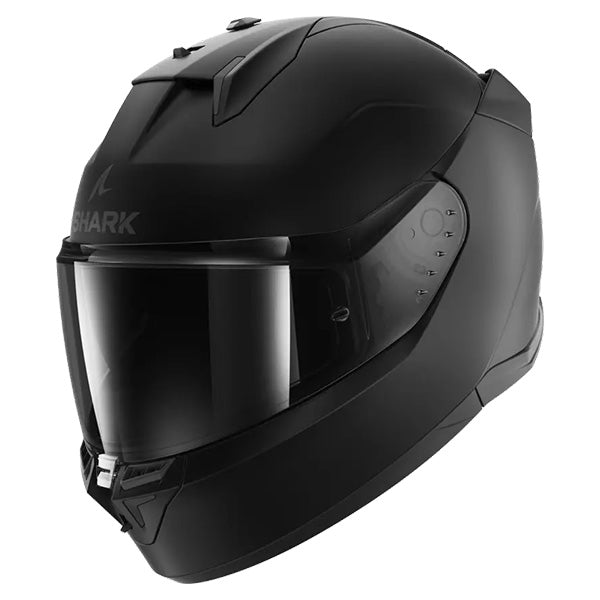 Shark D-Skwal 3 Blank Matte Helmet - Black