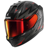 Shark D-Skwal 3 Blast-R Helmet - Black Anthracite Red