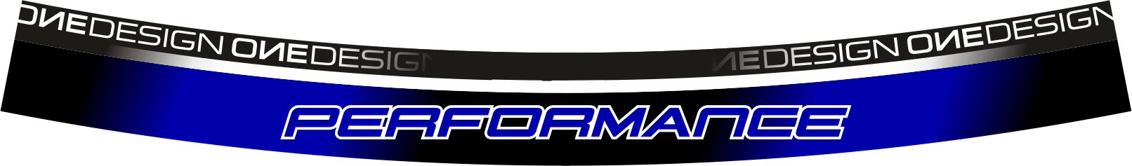 Onedesign - Wheel Stickers - Glow-In-Dark - BLUE (DCWR7P) - Motofever