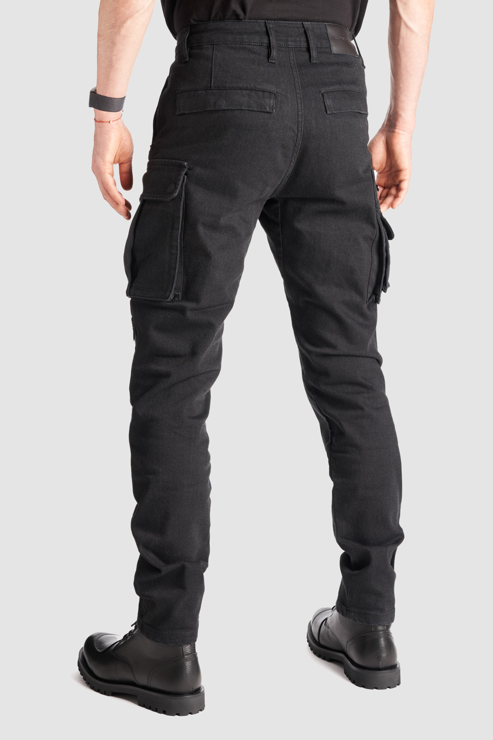 Pando Moto Jeans - Desert Cargo, L32 - Black