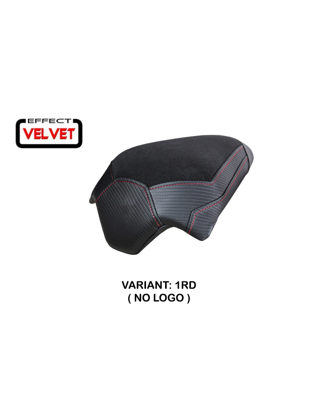 TPZ Italia - Seat Covers - Ducati Streetfighter V4 (2020-2024) - Pillion - Areion Velvet