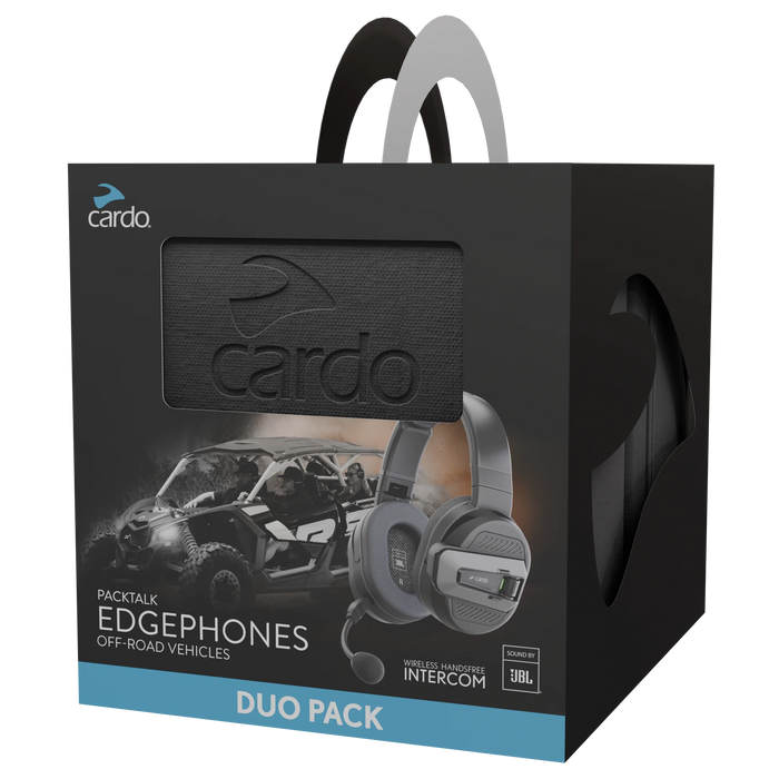 Cardo Packtalk Edgephones ORV - Duo Pack - Motofever