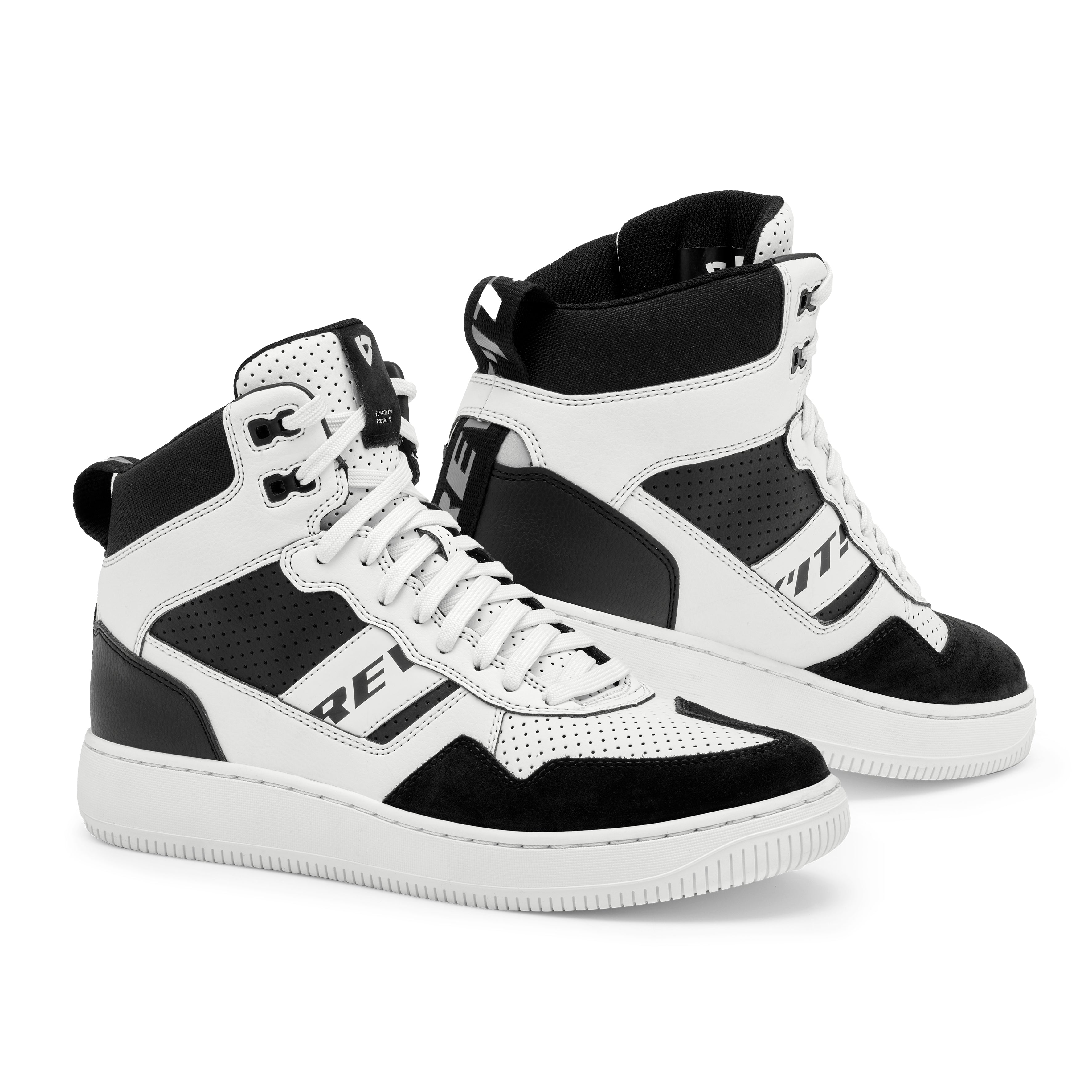 Rev'it! Pacer Boots - White Black