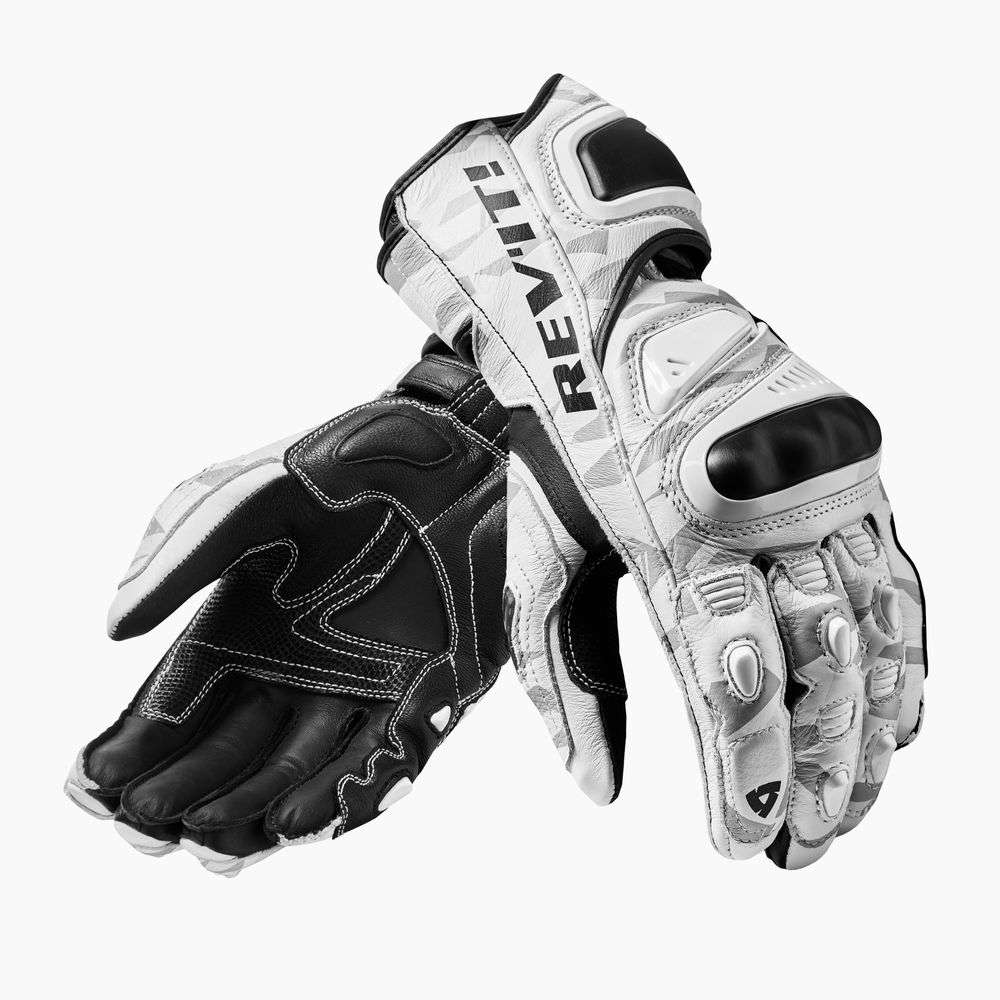 REV'IT! Jerez 3 Gloves - Light Grey Black