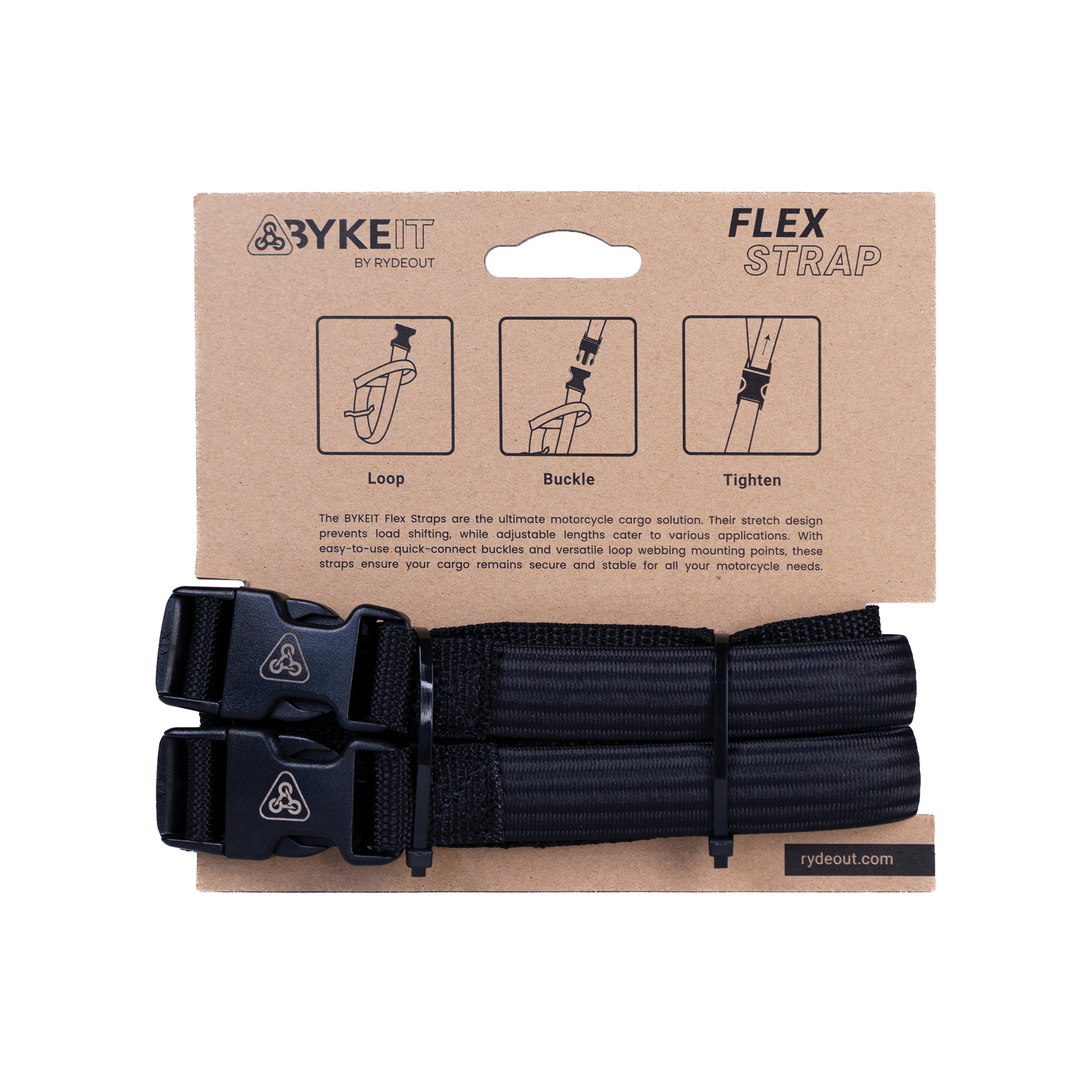 Byke IT Flex Strap - Black