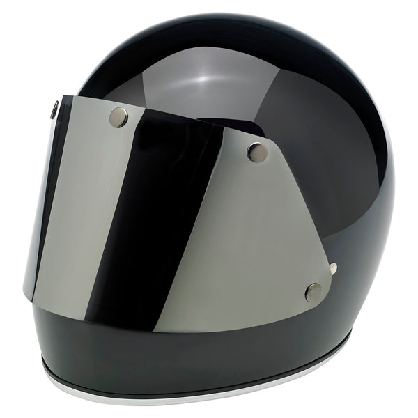 Biltwell Visor Gringo Blast Shield - Chrome Mirror