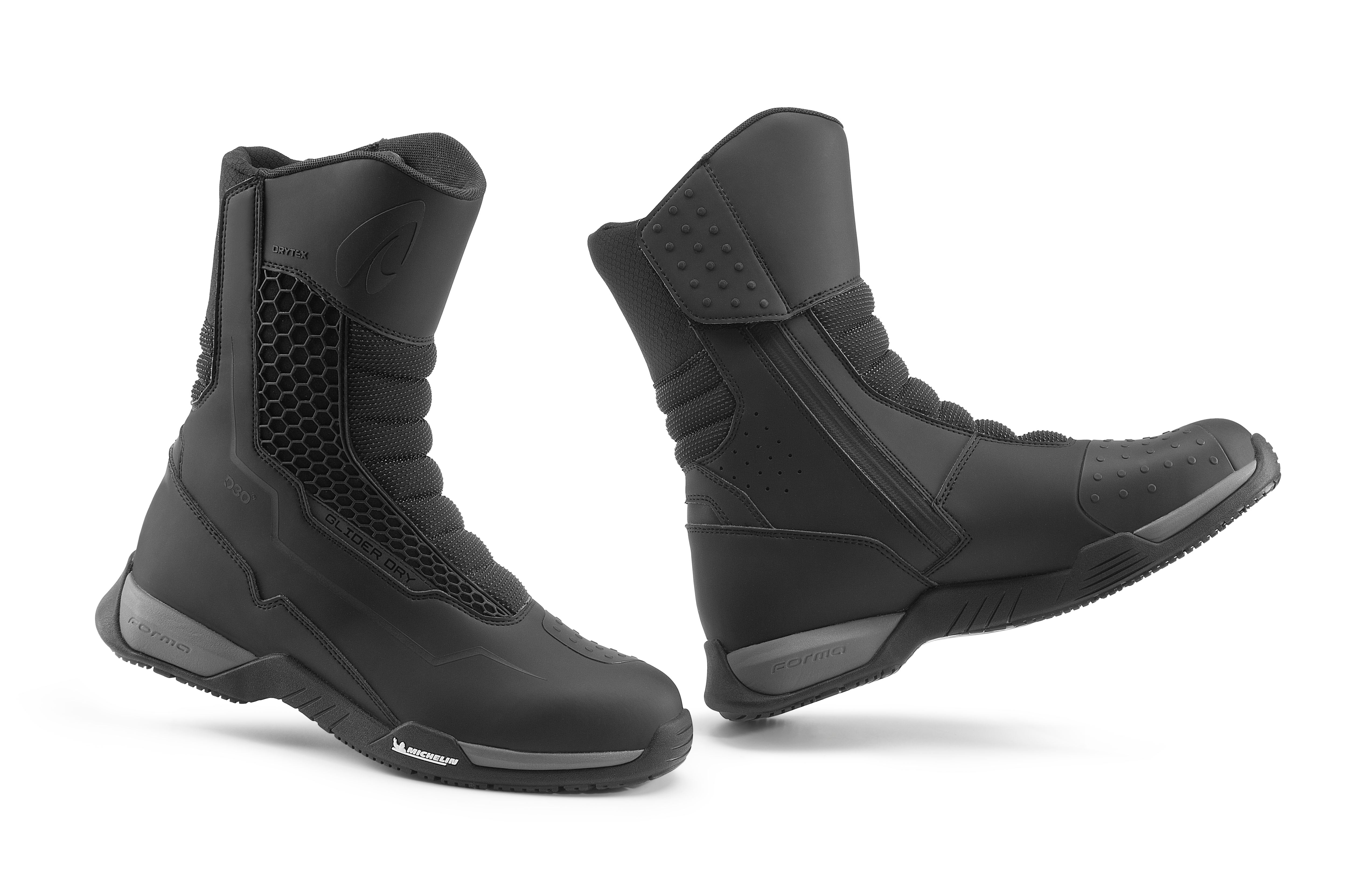 Forma Glider Dry Boots - Black