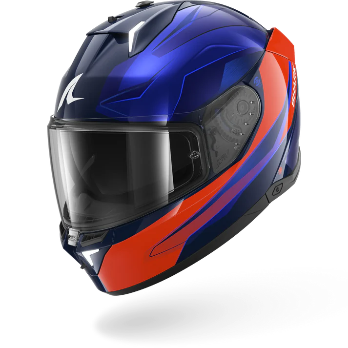 Shark Helmet - Skwal i3 -Mekarium - Blue Orange Blue (BOB)