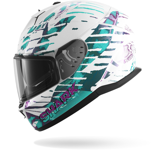 Shark Helmet - D-Skwal 3 - REPTAIA - White Cameleon White (WXW) - Motofever