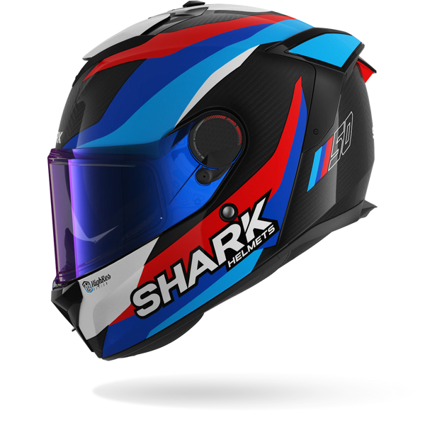 Shark Helmet - Spartan GT Pro - Guintoli - Carbon Blue Red (DBR)
