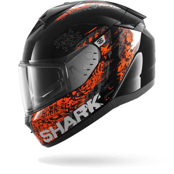 Shark Helmet - Ridill 2 - SPEED-VIB - Black Anthracite Orange (KAO) - Motofever